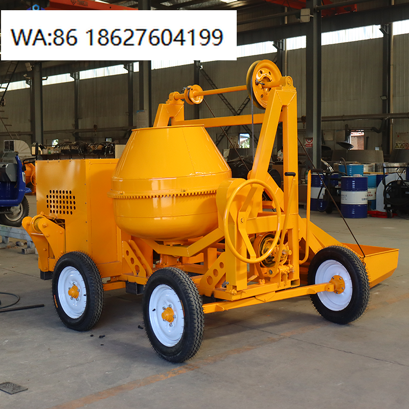 Concrete Mixer Machine - High Efficiency Portable Mini Concrete Mixer