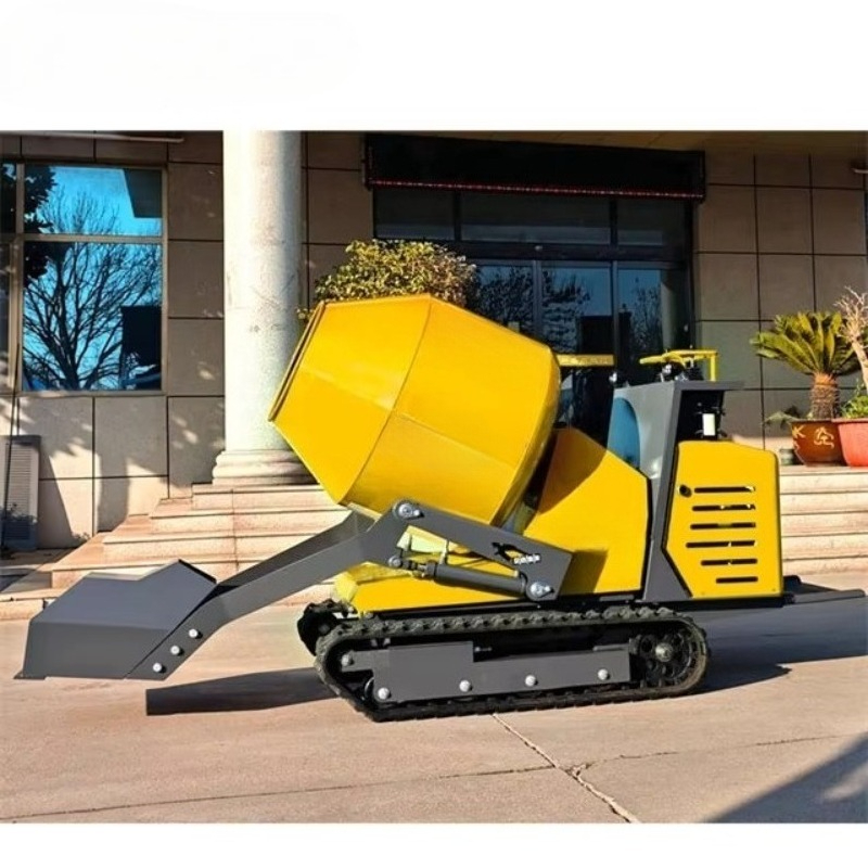 Crawler Self-Loading 0.8 Ton C - Concrete Mixer Machine บทวิจารณ์และราคา