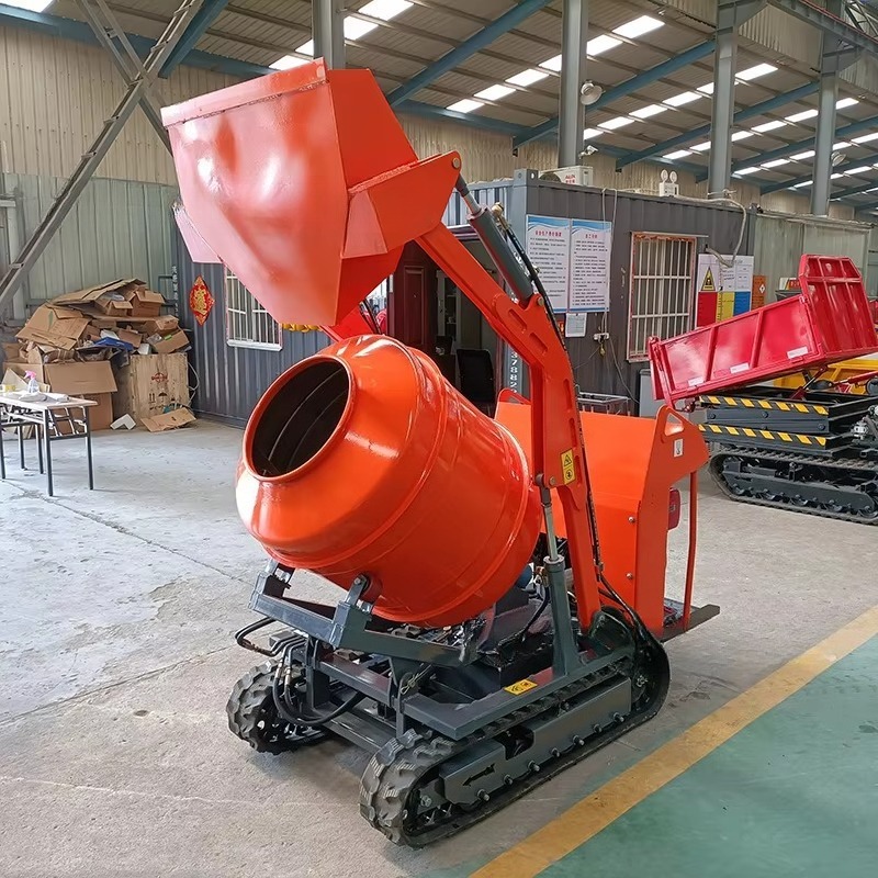Crawler Self-Loading 0.8 Ton C - Concrete Mixer Machine บทวิจารณ์และราคา