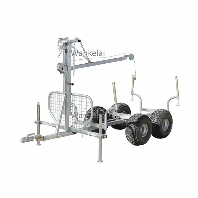 Atv Forestry Trailer Timber Lo - Heavy Equipment Transporter บทวิจารณ์และราคา