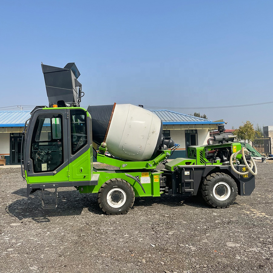 1.8m3 EPA EU5 Mixer Truck Dies - Concrete Mixer Machine บทวิจารณ์และราคา