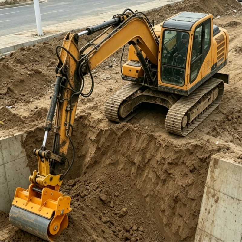 Customized Heavy Duty Hydrauli - Plate Compactor Vibrator บทวิจารณ์และราคา