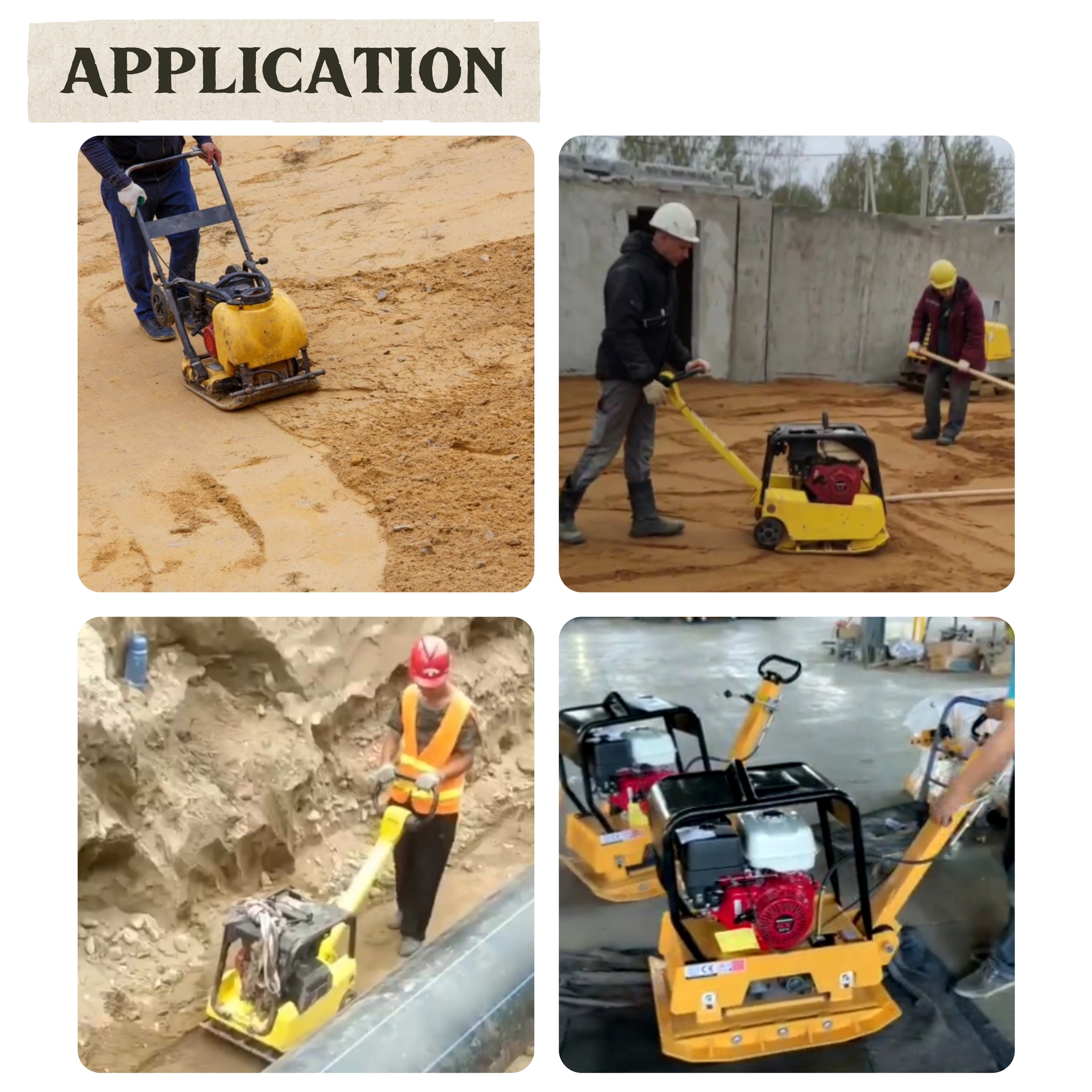 Reversible Mini Road Compactio - Plate Compactor Vibrator บทวิจารณ์และราคา