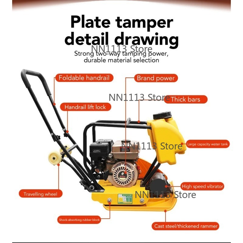 High Quality Vibrating Manual  - Plate Compactor Vibrator บทวิจารณ์และราคา