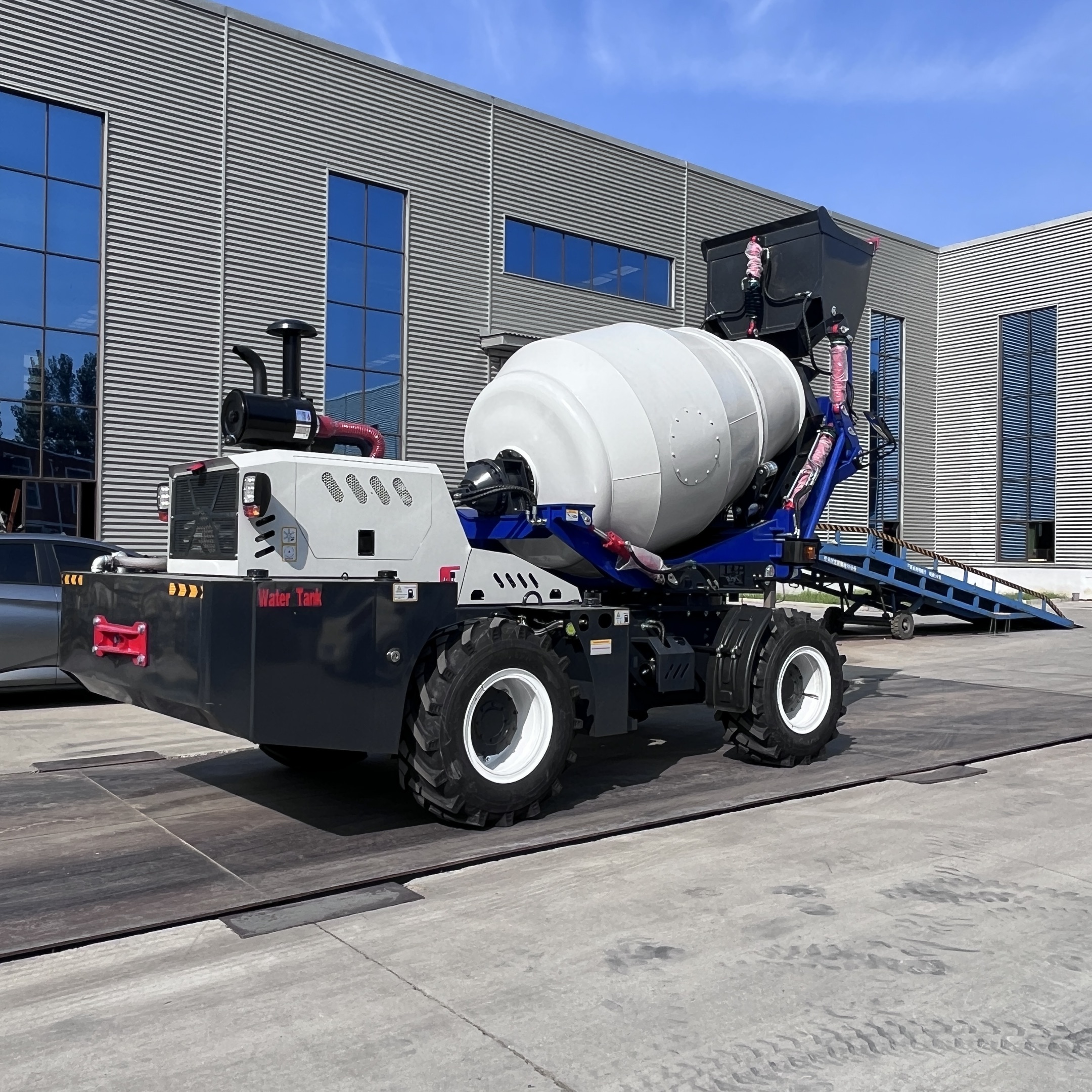 High quality mobile cement con - Concrete Mixer Machine บทวิจารณ์และราคา