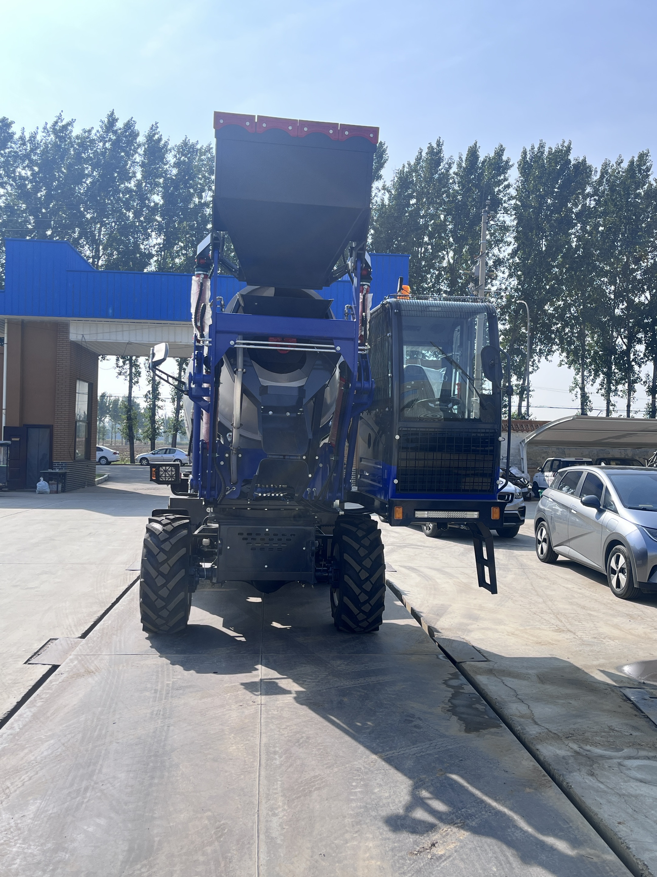 High quality mobile cement con - Concrete Mixer Machine บทวิจารณ์และราคา
