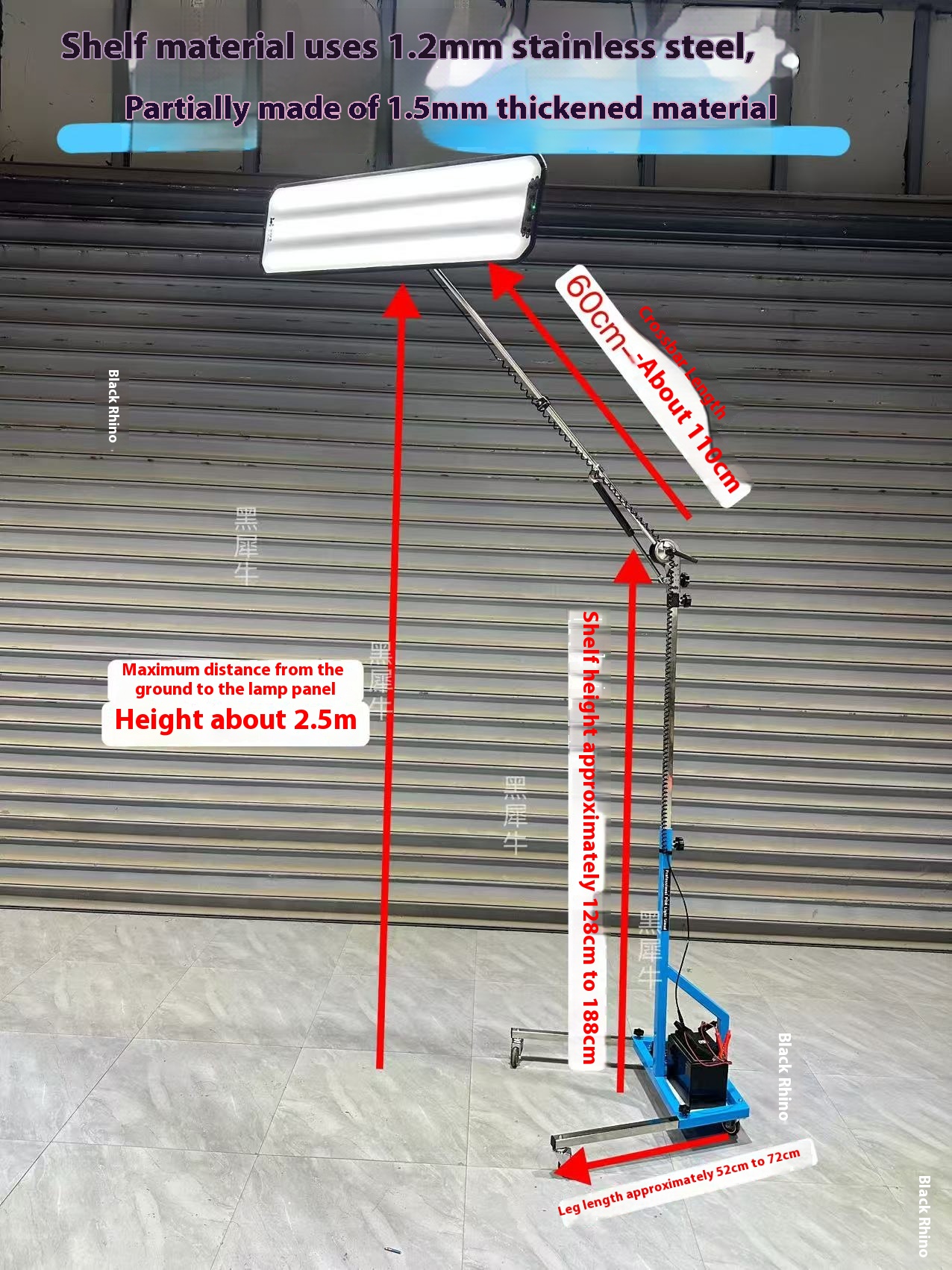 Heavy-Duty Shelf Light, Lightw - Brand Heavy Equipment บทวิจารณ์และราคา