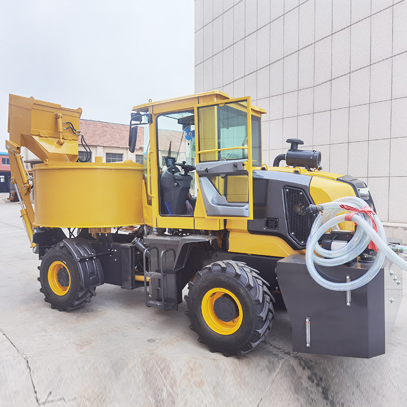 1 To 6.5m³ Mobile Self Loading - Concrete Mixer Machine บทวิจารณ์และราคา