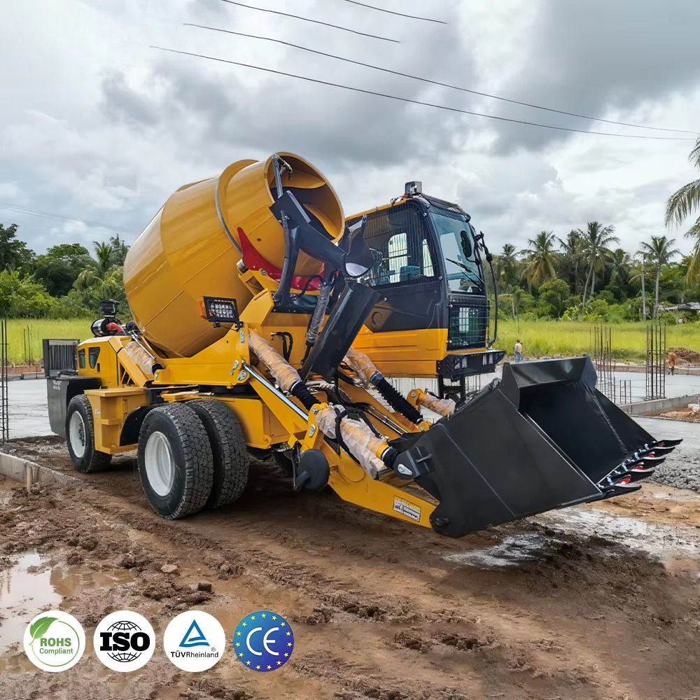 Manufacturer self-loading-conc - Concrete Mixer Machine บทวิจารณ์และราคา