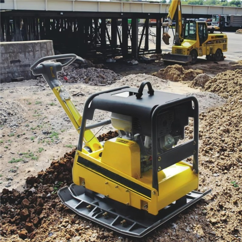 Handheld Reversible Soil Compa - Plate Compactor Vibrator บทวิจารณ์และราคา