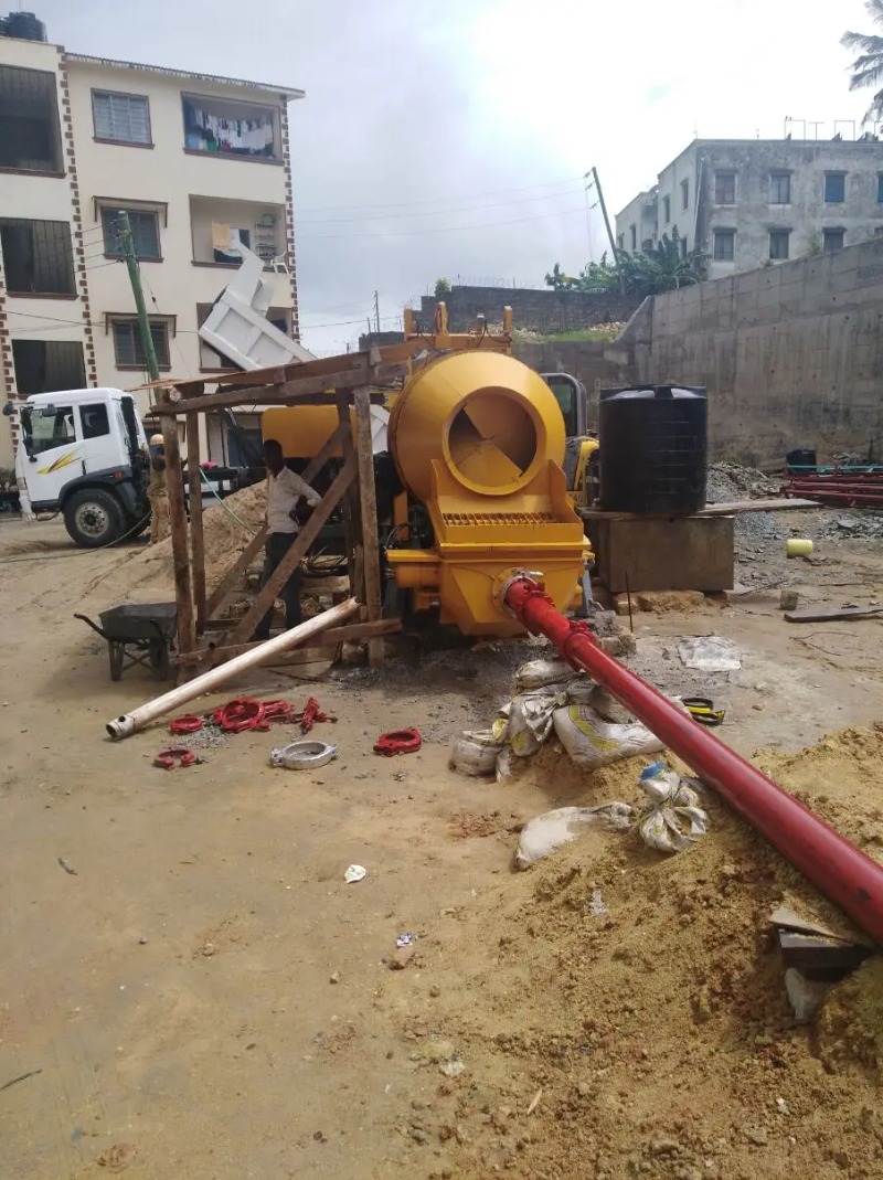 Customized Concrete Pumping Mi - Concrete Mixer Machine บทวิจารณ์และราคา