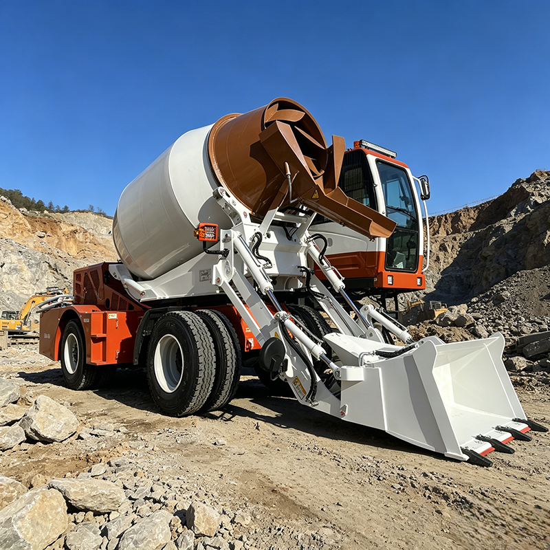 4-Wheel Drive Concrete Self-lo - Concrete Mixer Machine บทวิจารณ์และราคา