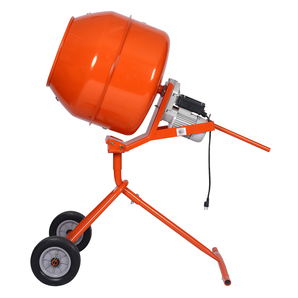 5.0 cu. ft. Portable Concrete  - Concrete Mixer Machine บทวิจารณ์และราคา