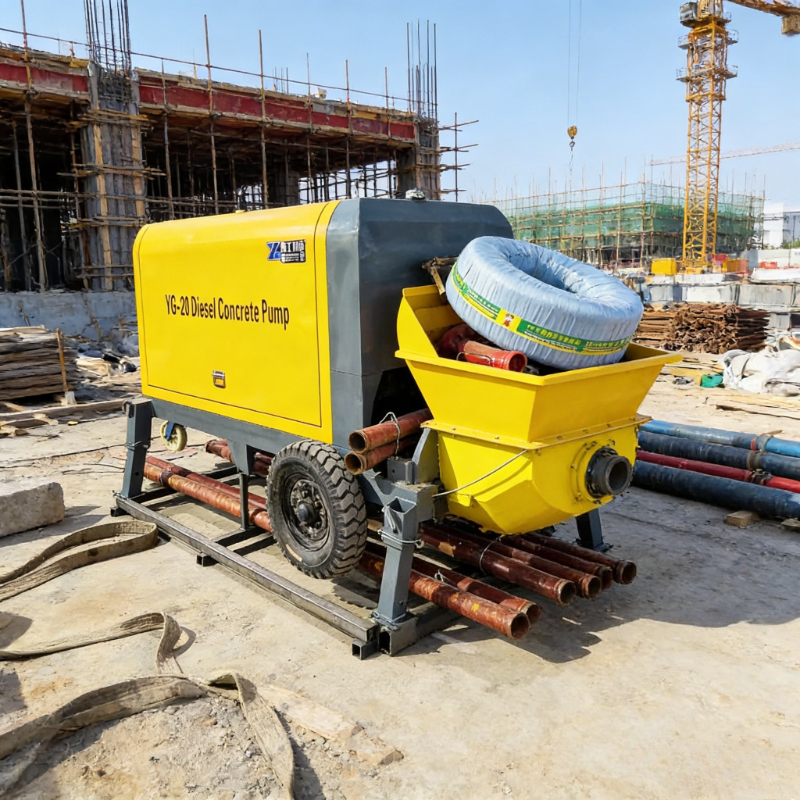 Best Price Mini Concrete Pump  - Concrete Mixer Machine บทวิจารณ์และราคา