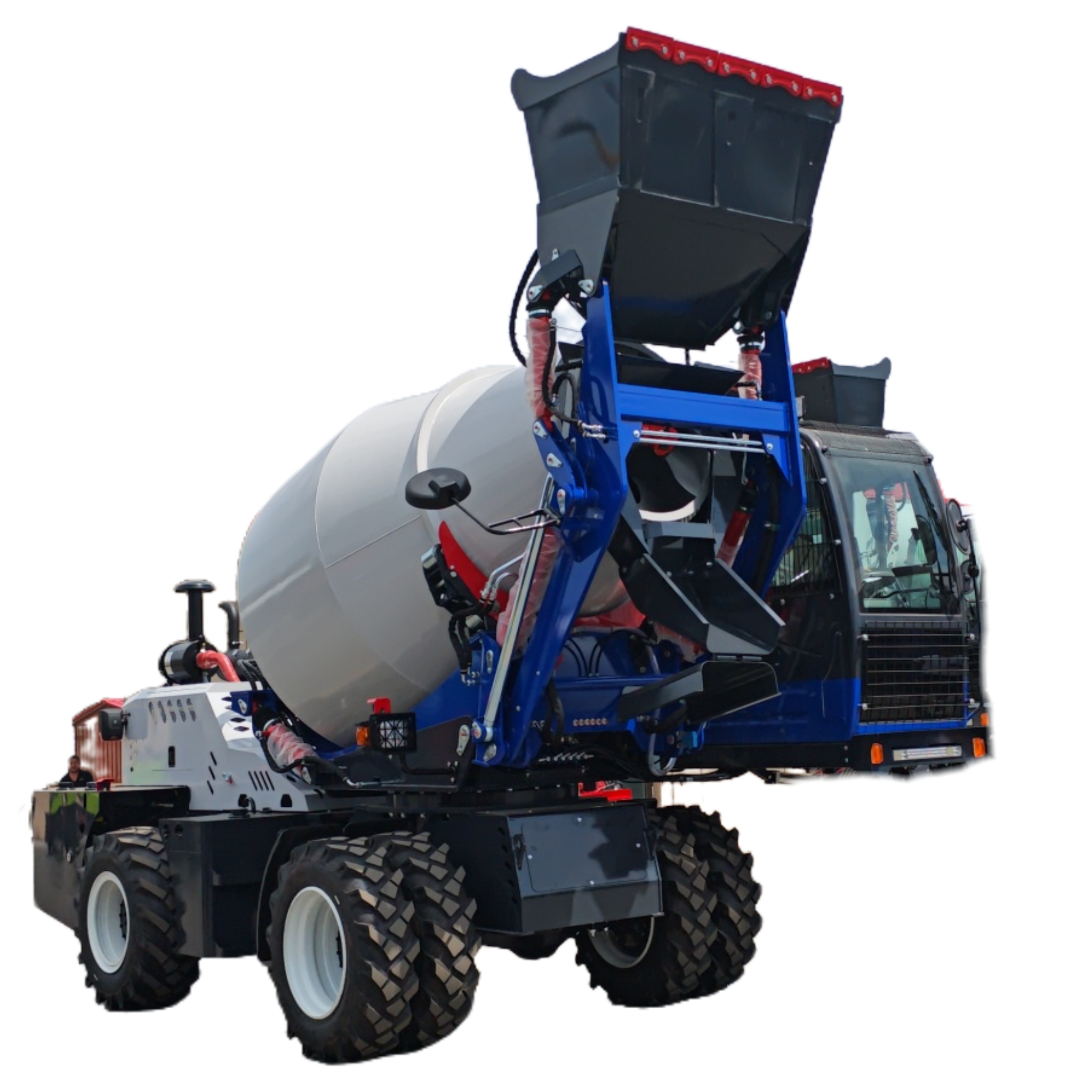 3.5m3 Self Loading Concrete Mi - Concrete Mixer Machine บทวิจารณ์และราคา